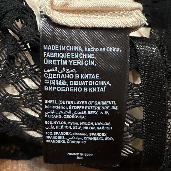 Bebe Black Lace Overlay Dress - Picture 16 of 16